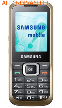 Samsung GT-C3060R, Gold