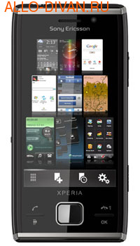 Sony Ericsson Xperia X2, Elegant Black