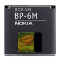  Nokia BP-6M (1100 mAh Li-Pol)  Nokia 3250/6233/9300/6280